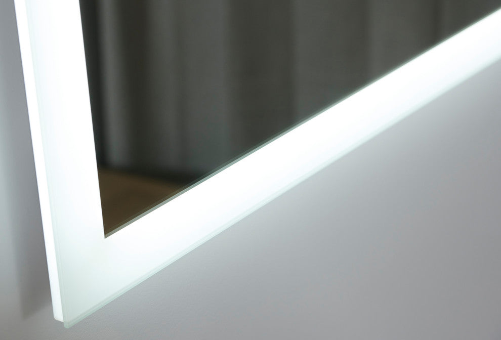 Asher Square Frameless LED Mirror