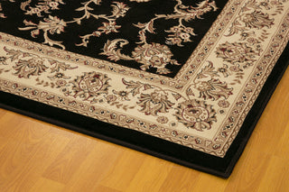 Legacy Black Rug, 5'3"x7'7"