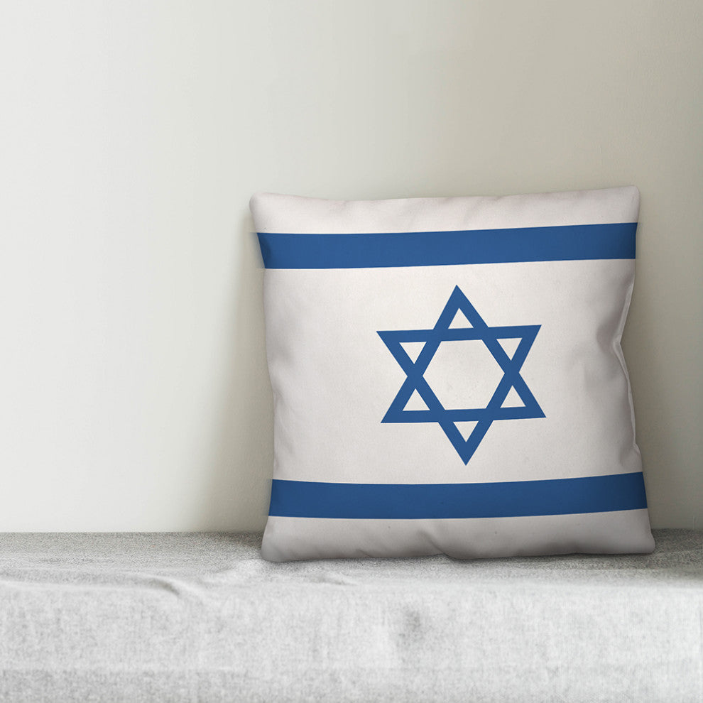 Star of David 18"x18" Throw Pillow Cover