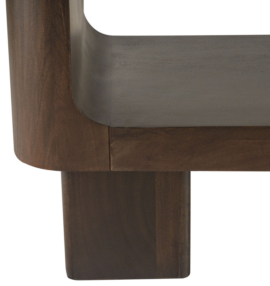 Presley Console Table, Dark Walnut
