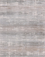 High-Low Hudson Gray/Brown Rug, Gray, 10'x14'