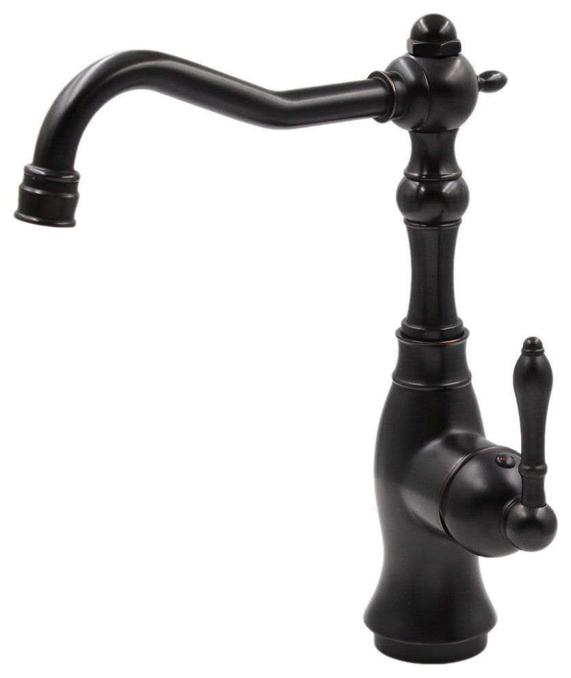 Novatto NBPF-115 Lou Single Handle Bar Faucet Series, Oil Rubbed Bronze