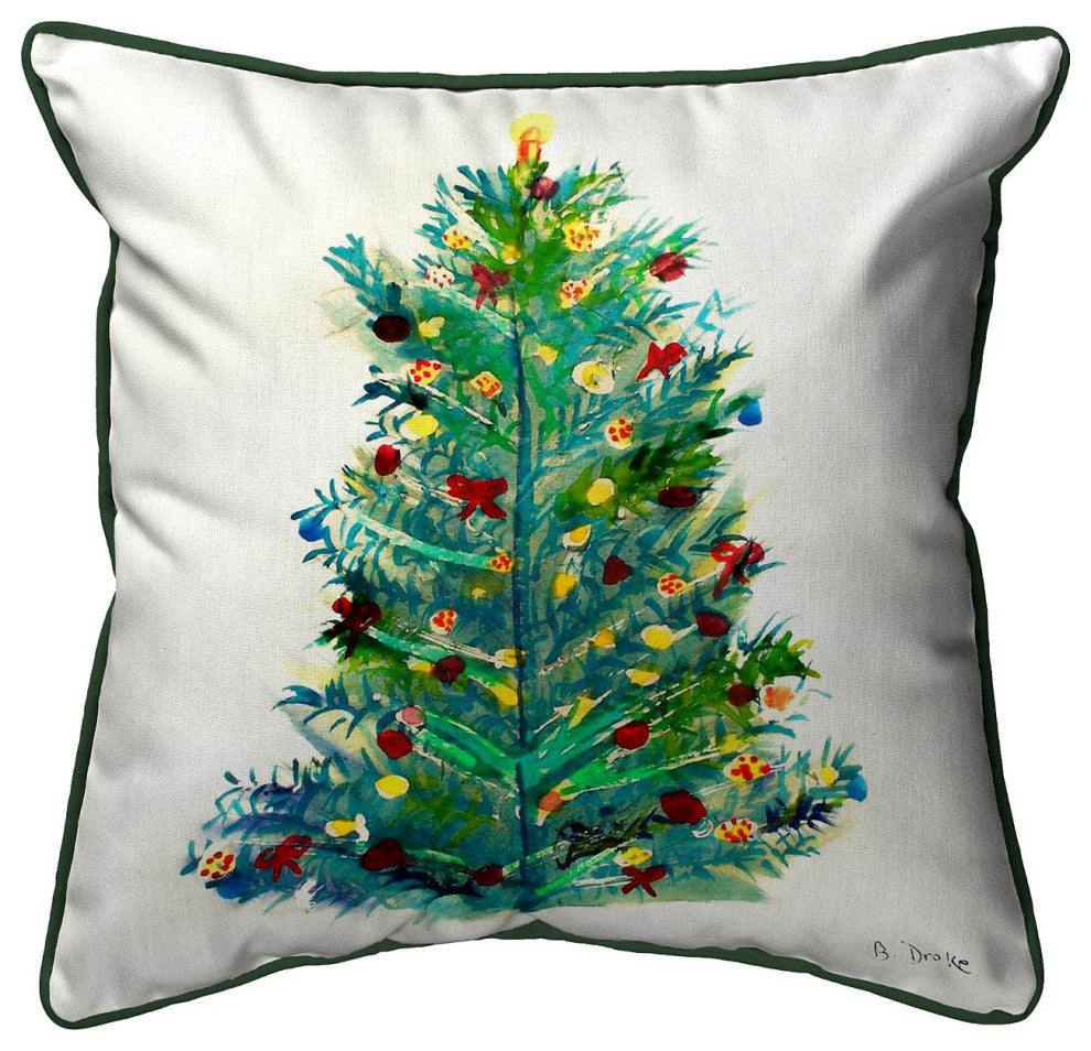 Christmas Tree Large Indoor/Outdoor Pillow 16x20