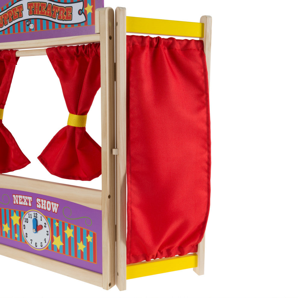 Puppet Theater Wooden Tabletop Toy to Inspire Imagination and Creativity
