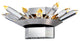 CWI Lighting 1108W12-613 Arctic Queen LED Wall Light With Polished Nickel Finish