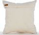 Ivory Throw Pillow Covers 16"x16" Silk, Millennium