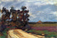 Claude Oscar Monet The Road and the House, 18"x27" Wall Decal