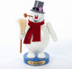 10" Wooden Frosty the Snowman Nutcracker
