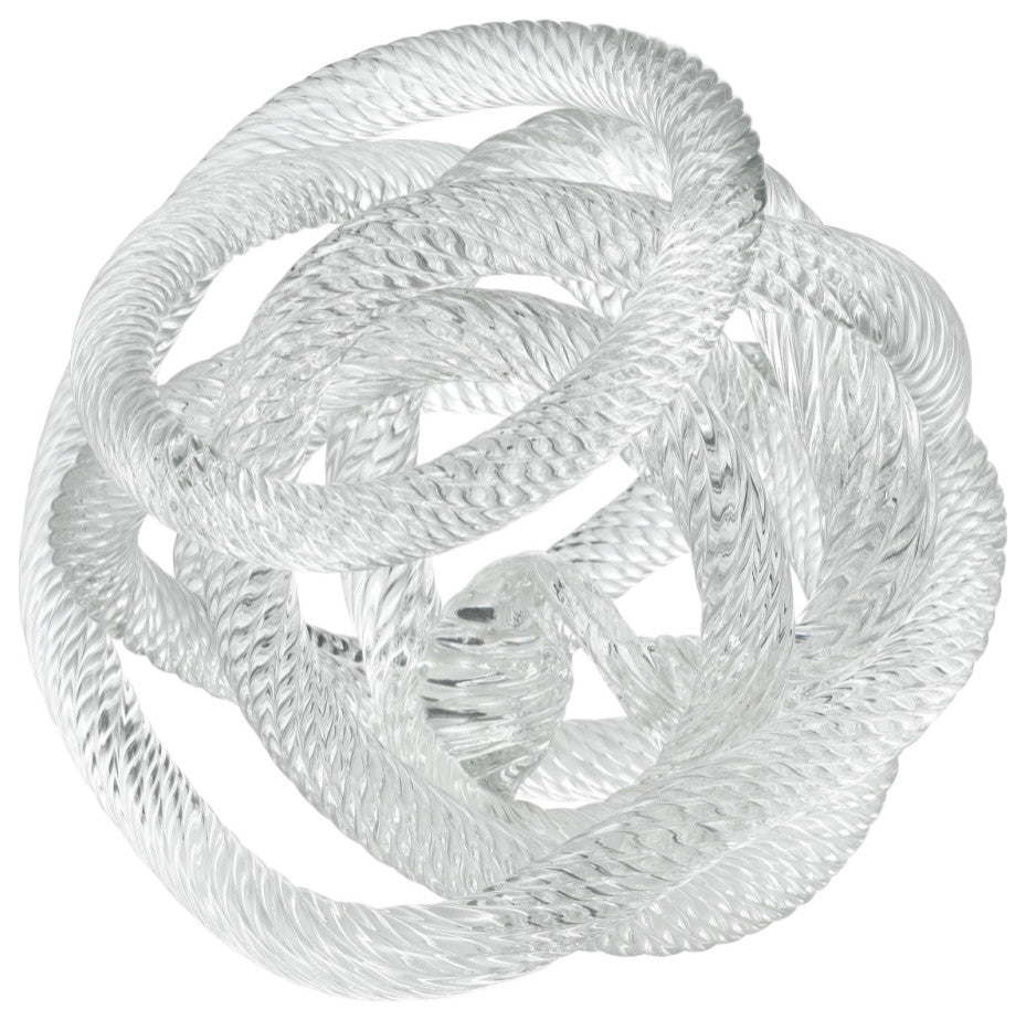 Glass Rope Desk Accessory M, Eichholtz Dominico, Large