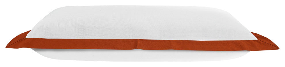Kassia Empire Bordered Throw Pillow, 14"x36"