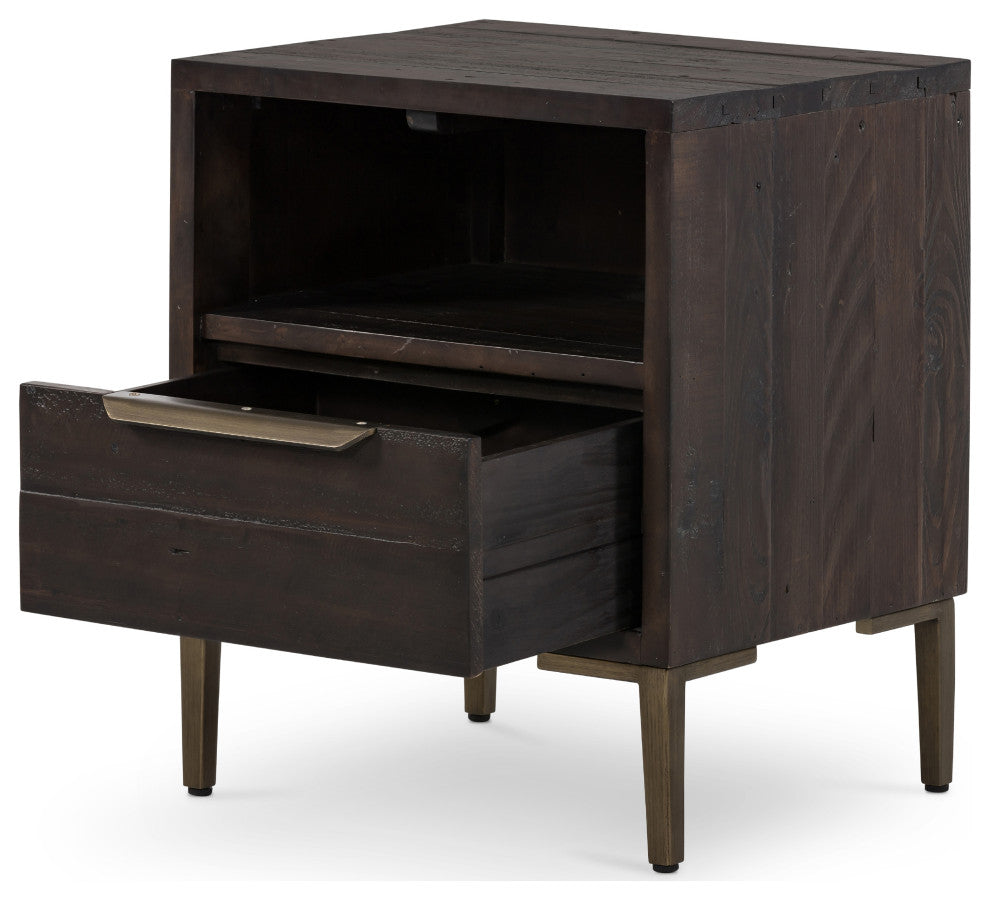 Wyeth Nightstand, Dark Carbon