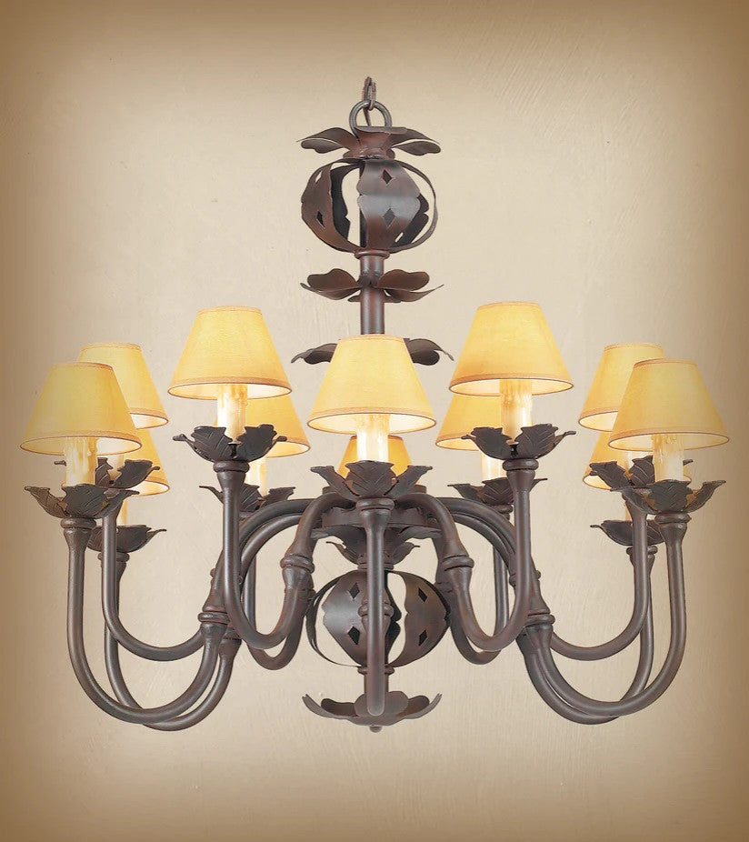 Tamayo Wrought Iron Chandelier