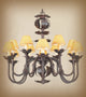 Tamayo Wrought Iron Chandelier