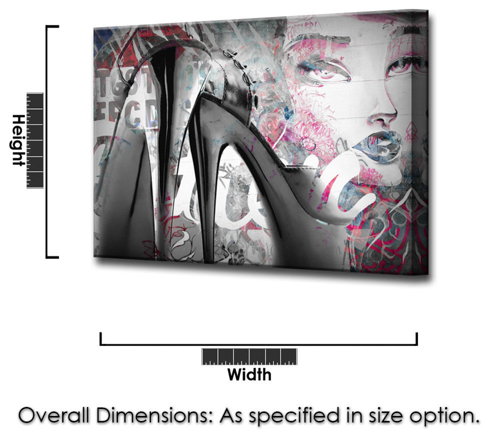 Ready2HangArt 'Urban Fashion XXXIX' Canvas Art, 20" Hx30" W
