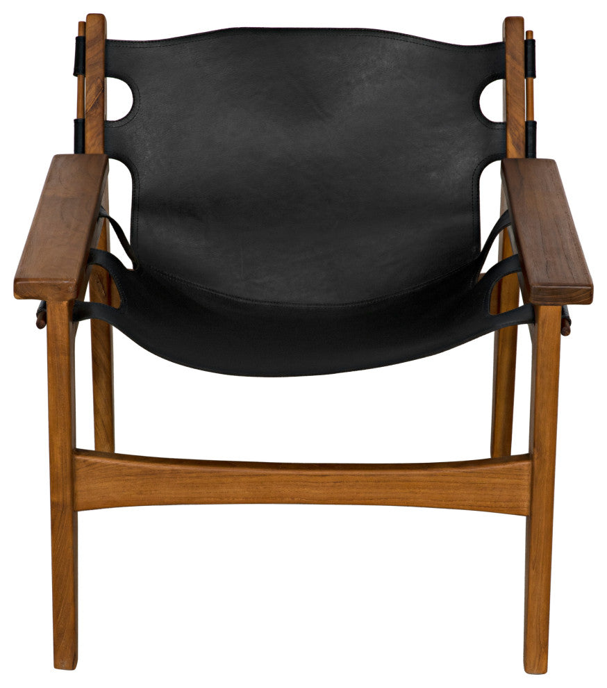 Nomo Chair, Teak With Leather