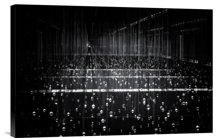 "Frozen Rain" Stretched Canvas Giclee by Soo Sing Goh, 24"x16"