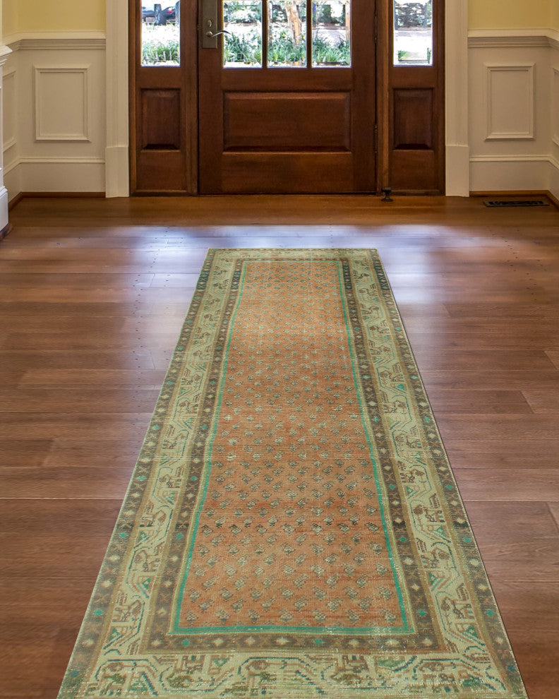 Vintage Distressed Charlott Rust Runner