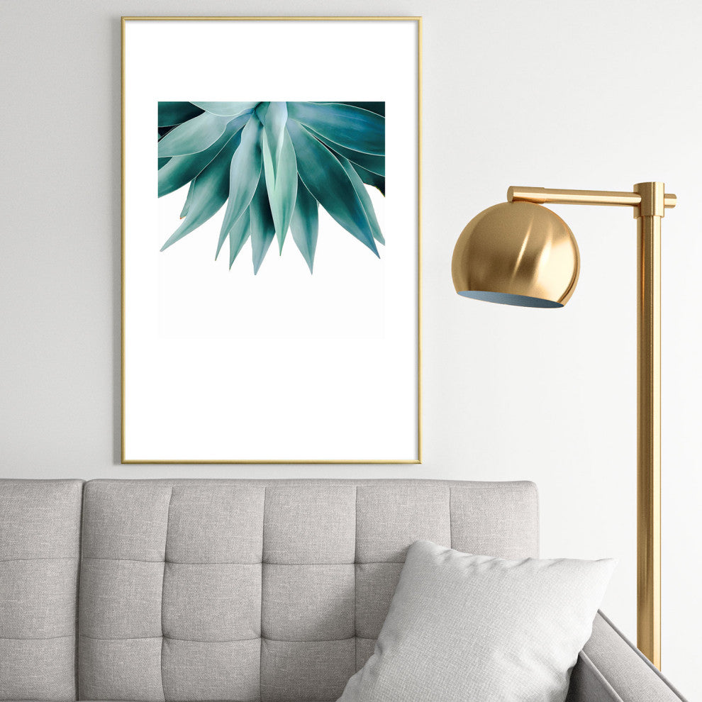 Gale Switzer Agave fringe Metal Framed Art Print