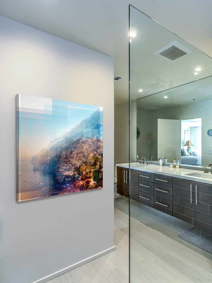 "Positano 2" Painting Print on Canvas