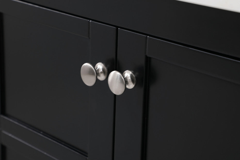Tucker Black 30" Single Sink Bathroom Vanity
