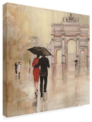 Julia Purinton 'Romantic Paris Ii' Canvas Art, 24"x24"