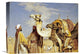 "Greetings In The Desert, Egypt" Canvas Giclee by John Frederick Lewis, 16"x12"