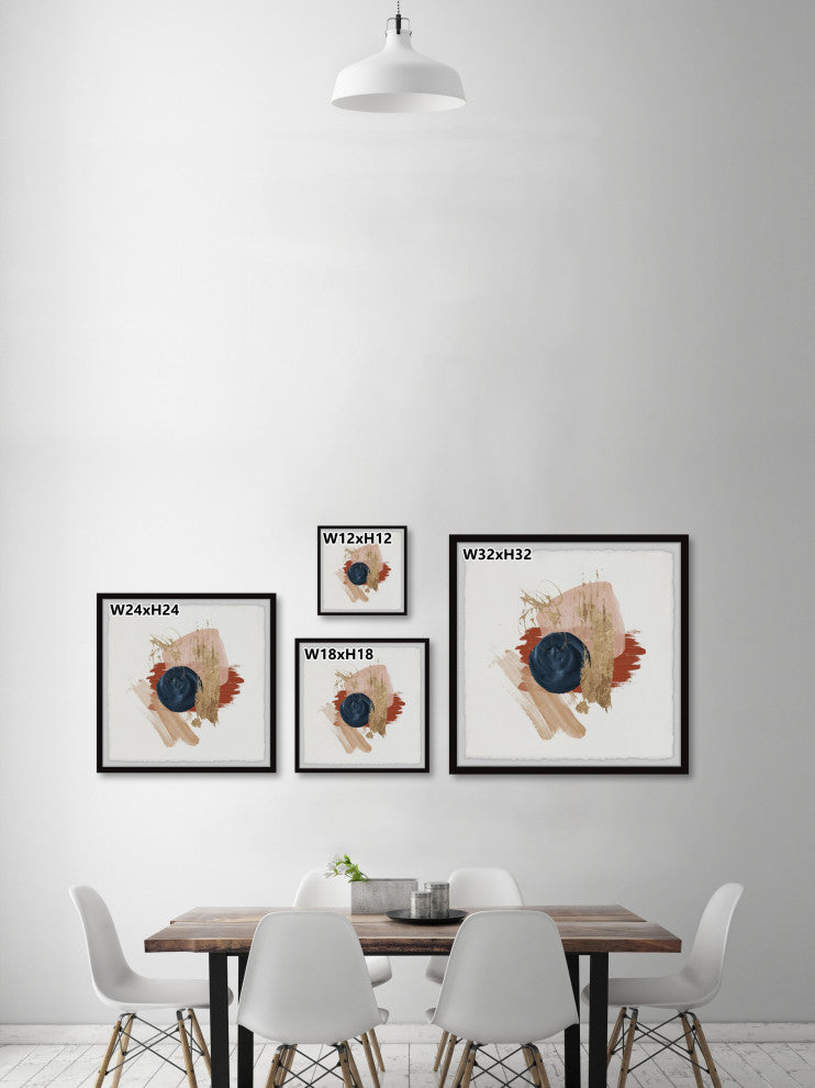 "Cold Mixture" Framed Painting Print