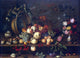 Balthasar Van der Ast Still-Life with Fruits  Shells and Insects Wrapped Canvas