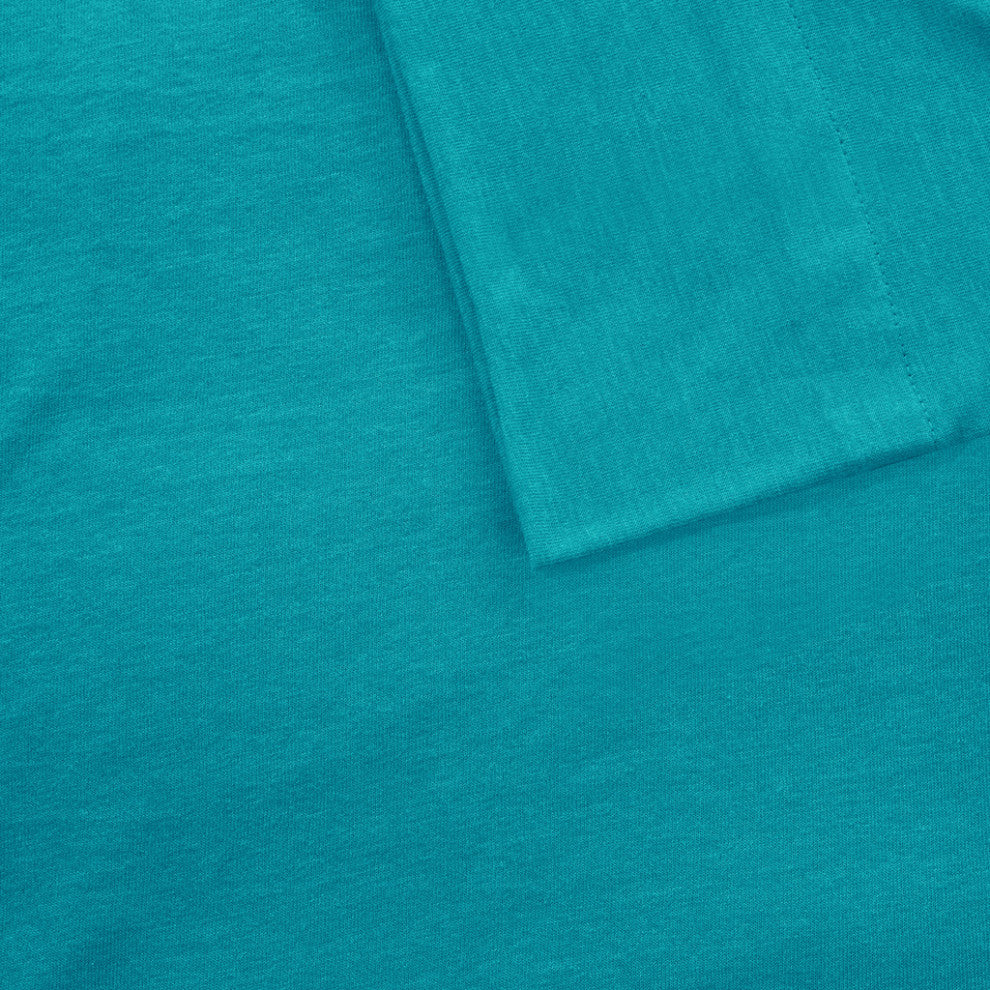 Intelligent Design Cotton Blend Jersey Knit All Season Sheet Set, Teal