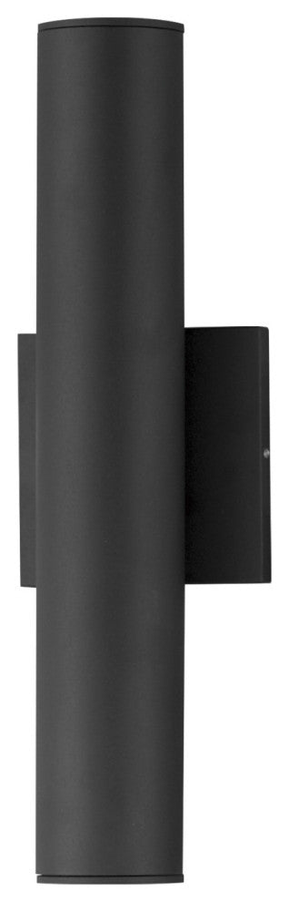 Maxim 86433 Calibro 2 Light 15" Tall LED Outdoor Wall Sconce - Black