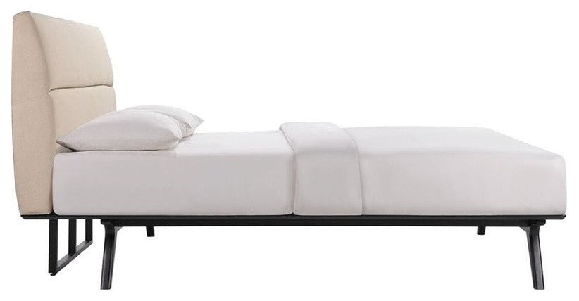 Addison Full Bed, Black Beige