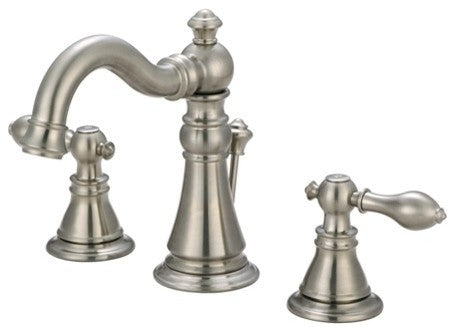 Two Handle 8" Widespread Lavatory Faucet with Retail Pop-up FS1978ACL