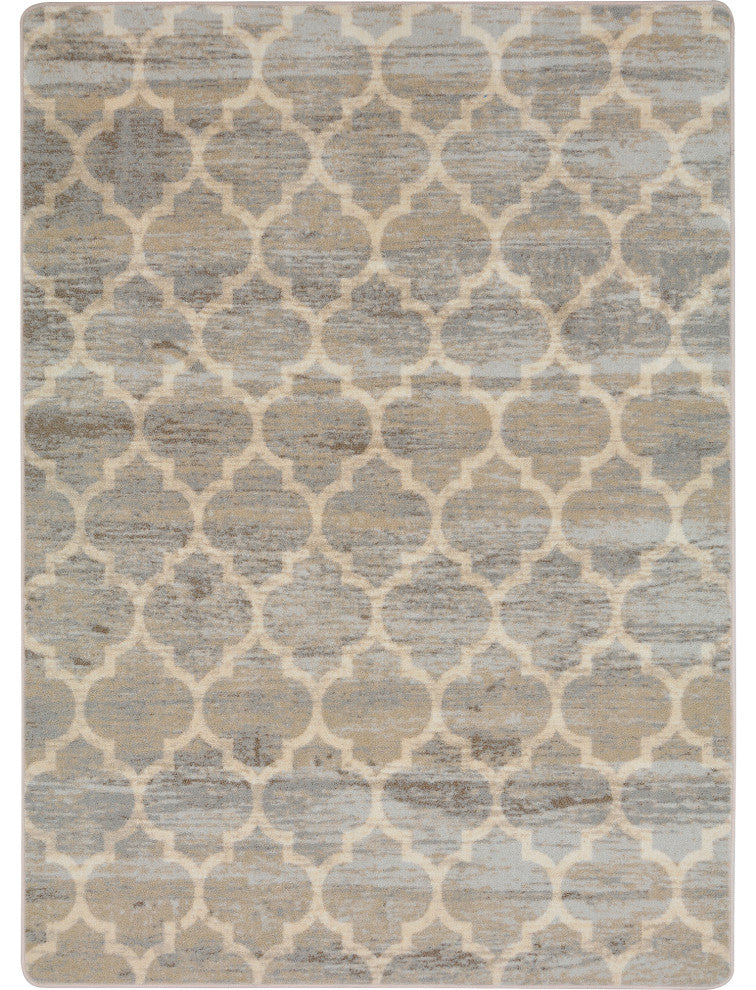 Antique Trellis Hazelwood  Rug, 7'8"x10'9"