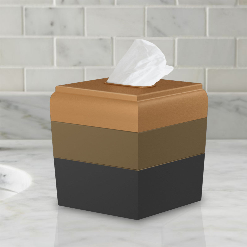 nu steel Horizon 3 Tone Copper Boutique Tissue
