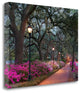 "Forsythe Park" By Winthrope Hiers, Giclee Print on Gallery Wrap Canvas