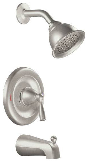 Banbury Spot Resist Brushed Nickel Posi-Temp Tub/Shower