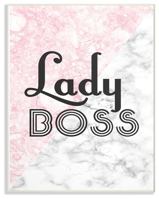 Stupell Ind. Lady Boss Oversized Wall Plaque Art, 13x19
