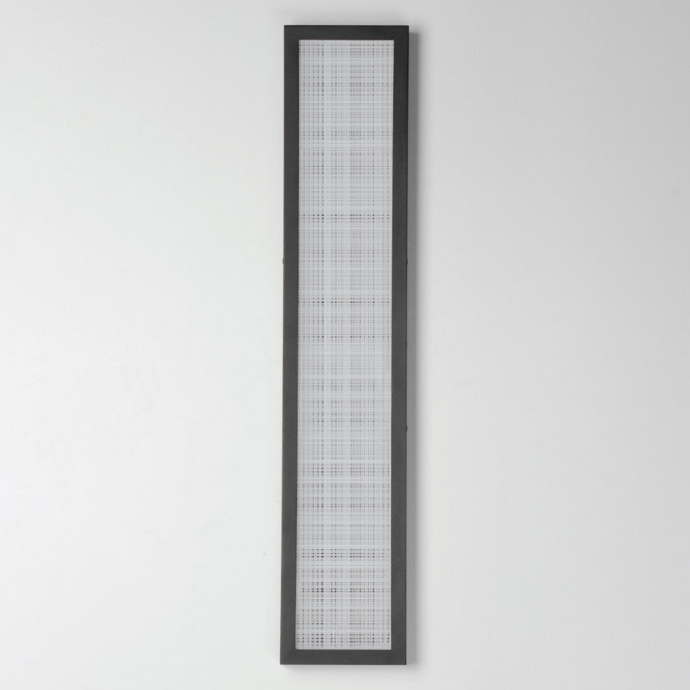 ET2 E30223-99 Highlander 6"W LED Vanity Light - 3000K - Black