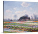 Tulip Fields at Sassenheim, near Leiden, 1886 Wrapped Canvas Art Print, 36"
