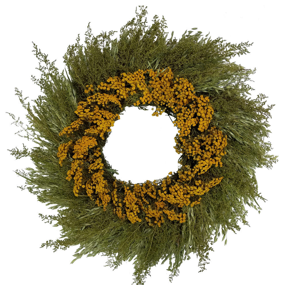 Sweet Annie and Tansy Wreath, 22"