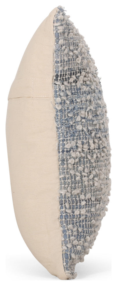 Samona Modern Handcrafted Fabric  Pillow Cover, Single