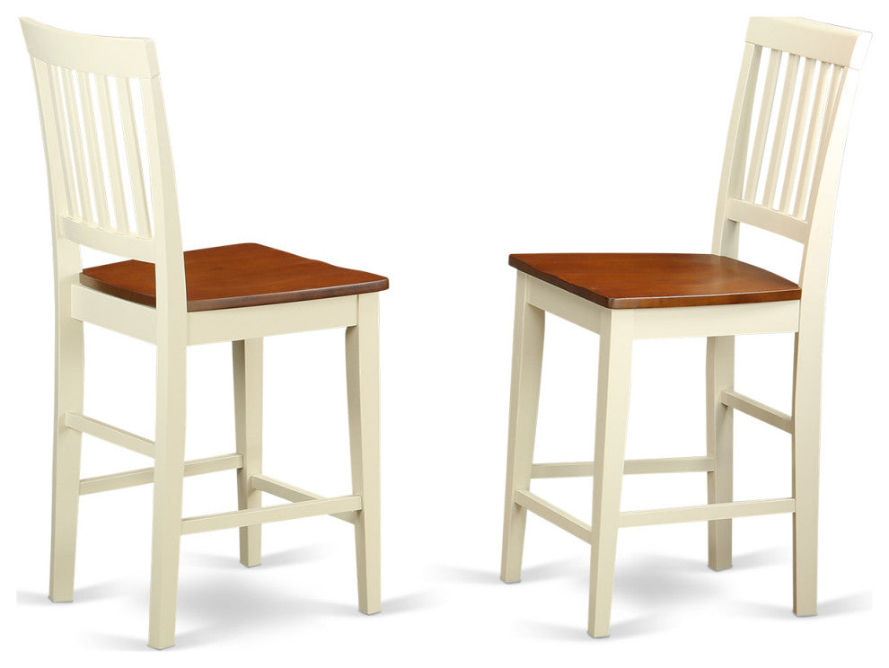 5 Pc Counter Height Dining Set -Pub Table And 4 Kitchen Bar Stool