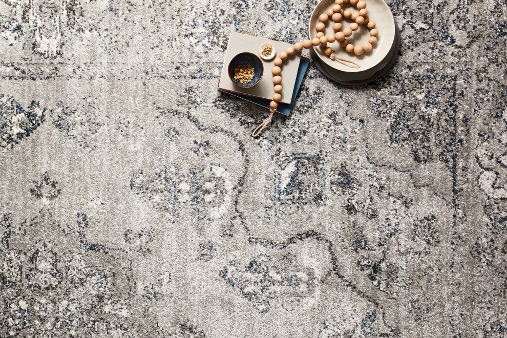Dove/Gray Joaquin Rug, 2'7"x8'0"