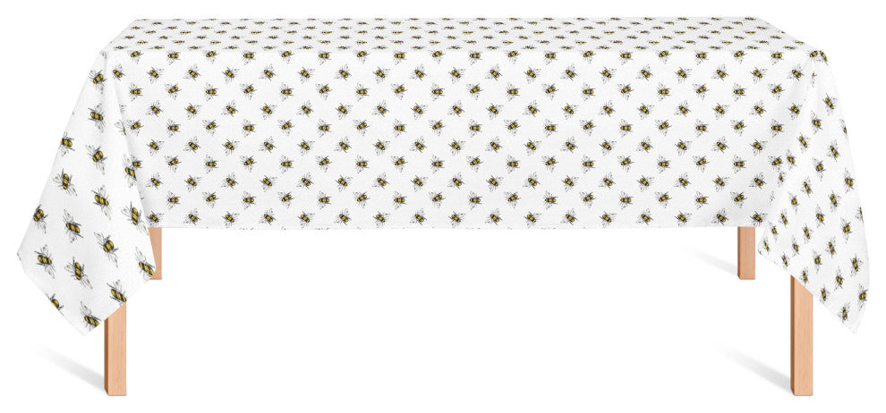 Bee Pattern 58x102 Tablecloth