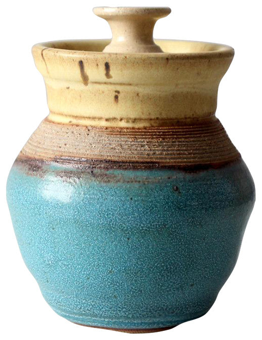 Consigned, Vintage Studio Pottery Jar