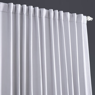 Fog Gray Extrawide Room Darkening Curtain, 100"x108"