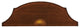 Chester Console Table, Medium Brown