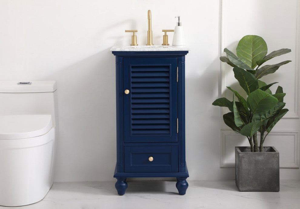 Otis 19" Single Bathroom Vanity, Blue