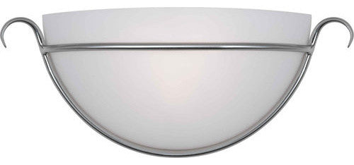 Forte Lighting 5529-01 14Wx5.75Hx4E ADA Indoor Up Lighting Wall Sconce
