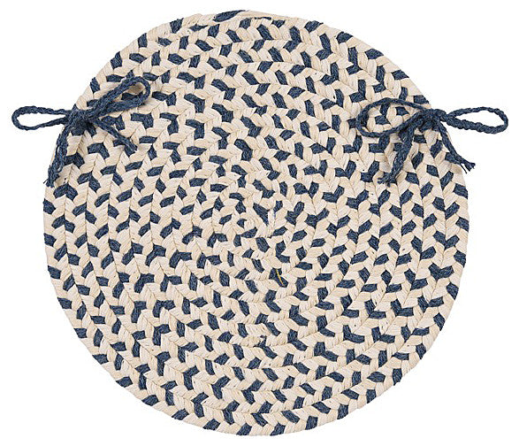 Colonial Mills Chair Pad Elmwood Denim Chair Pad